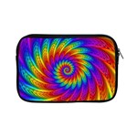 Psychedelic Rainbow Spiral Apple iPad Mini Zipper Case