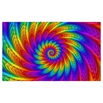 Psychedelic Rainbow Spiral Samsung Note 4 Hardshell Back Case