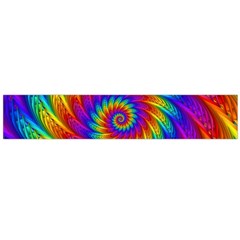 Psychedelic Rainbow Spiral Flano Scarf (Large) from ArtsNow.com Front