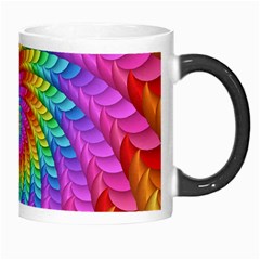 Psychedelic Rainbow Spiral Morph Mug from ArtsNow.com Right