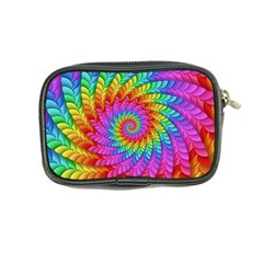 Psychedelic Rainbow Spiral Coin Purse from ArtsNow.com Back