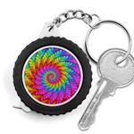 Psychedelic Rainbow Spiral Measuring Tape