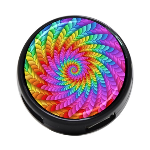 Psychedelic Rainbow Spiral 4 Back