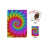 Psychedelic Rainbow Spiral Playing Cards (Mini)