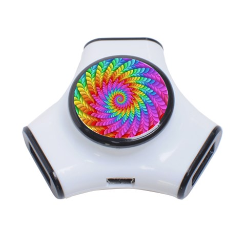 Psychedelic Rainbow Spiral 3 Front