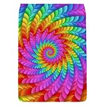 Psychedelic Rainbow Spiral Removable Flap Cover (S)