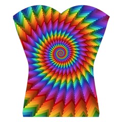 Psychedelic Rainbow Spiral  Women s Halter One Piece Swimsuit from ArtsNow.com Front