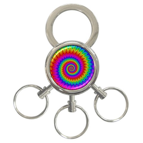 Psychedelic Rainbow Spiral 3 Front