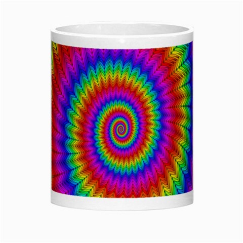 Psychedelic Rainbow Spiral Morph Mug from ArtsNow.com Center