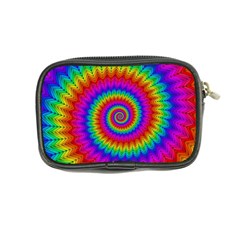 Psychedelic Rainbow Spiral Coin Purse from ArtsNow.com Back