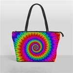 Psychedelic Rainbow Spiral Classic Shoulder Handbag