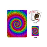 Psychedelic Rainbow Spiral Playing Cards (Mini)