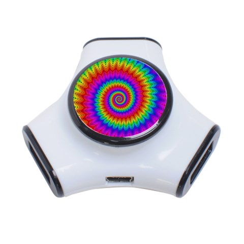 Psychedelic Rainbow Spiral 3 Front