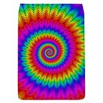 Psychedelic Rainbow Spiral Removable Flap Cover (S)