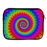 Psychedelic Rainbow Spiral Apple iPad 2/3/4 Zipper Case