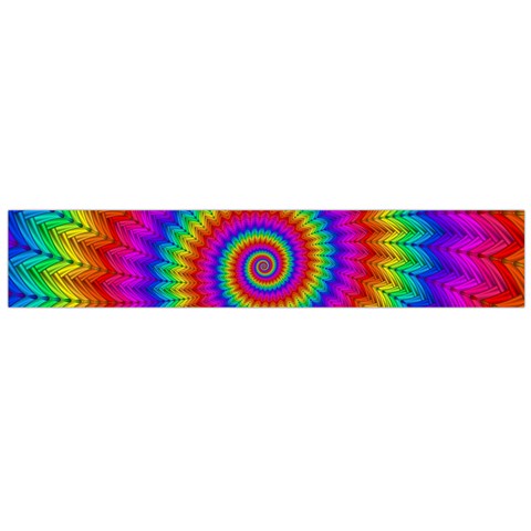 Psychedelic Rainbow Spiral Flano Scarf (Large) from ArtsNow.com Back