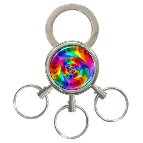 Psychedelic Rainbow Spiral 3 Front