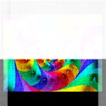 Psychedelic Rainbow Spiral Jigsaw Puzzle (Rectangular)