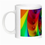 Psychedelic Rainbow Spiral Night Luminous Mug