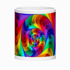 Psychedelic Rainbow Spiral Morph Mug from ArtsNow.com Center