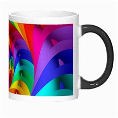 Psychedelic Rainbow Spiral Morph Mug from ArtsNow.com Right