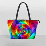 Psychedelic Rainbow Spiral Classic Shoulder Handbag