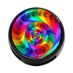 Psychedelic Rainbow Spiral 4 Front