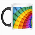 Psychedelic Rainbow Spiral Morph Mug