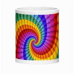 Psychedelic Rainbow Spiral Morph Mug from ArtsNow.com Center