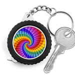 Psychedelic Rainbow Spiral Measuring Tape