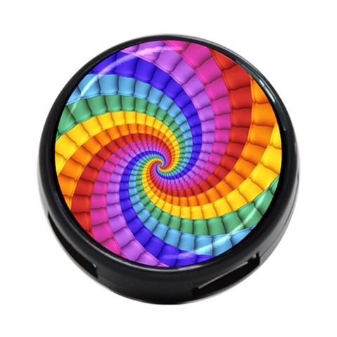 Psychedelic Rainbow Spiral 4 Front