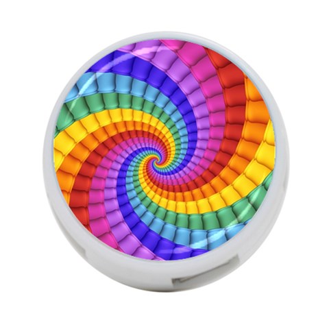 Psychedelic Rainbow Spiral 4 Front