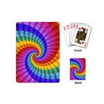 Psychedelic Rainbow Spiral Playing Cards (Mini)