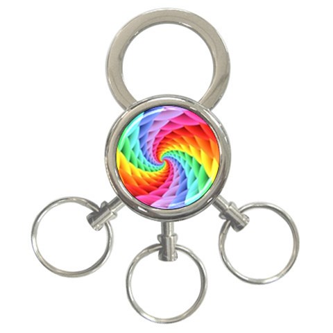 Psychedelic Rainbow Spiral 3 Front