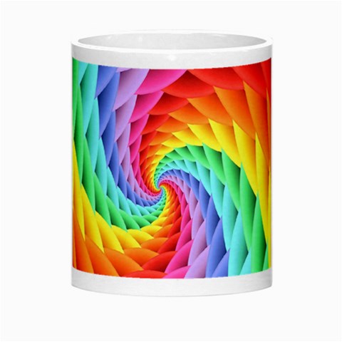 Psychedelic Rainbow Spiral Morph Mug from ArtsNow.com Center