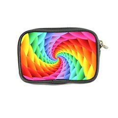 Psychedelic Rainbow Spiral Coin Purse from ArtsNow.com Back