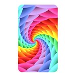 Psychedelic Rainbow Spiral Memory Card Reader (Rectangular)