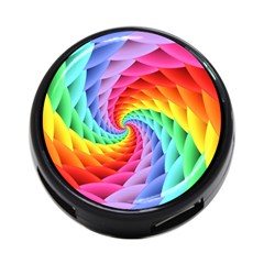 Psychedelic Rainbow Spiral 4 Back