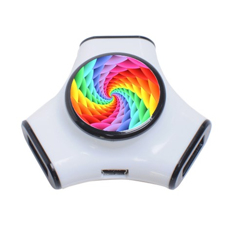 Psychedelic Rainbow Spiral 3 Front