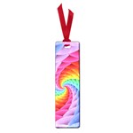 Psychedelic Rainbow Spiral Small Book Mark