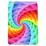 Psychedelic Rainbow Spiral Removable Flap Cover (L)