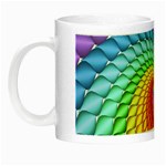 Psychedelic Rainbow Spiral Night Luminous Mug