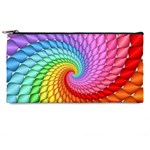 Psychedelic Rainbow Spiral Pencil Case