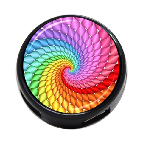 Psychedelic Rainbow Spiral 4 Front