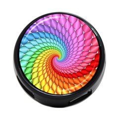 Psychedelic Rainbow Spiral 4 Front