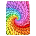 Psychedelic Rainbow Spiral Removable Flap Cover (S)