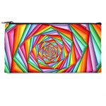 Psychedelic Rainbow Spiral Pencil Case