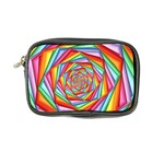 Psychedelic Rainbow Spiral Coin Purse