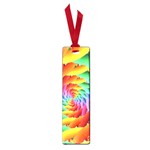 Psychedelic Rainbow Spiral Small Book Mark