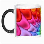 Psychedelic Rainbow Spiral Morph Mug